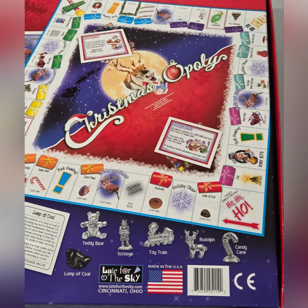 Christmas-Opoly Board Game